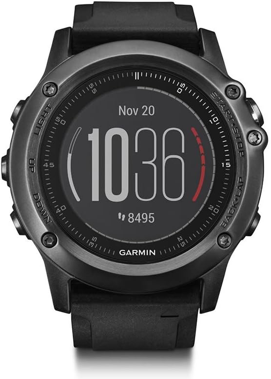 garmin 佳明 fenix3 hr飞耐时3 hr 蓝宝石镜面国行英文版 男士 光电